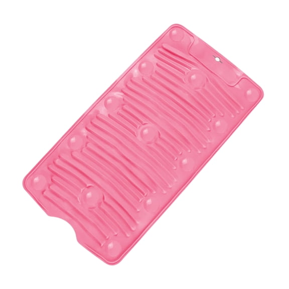 Household Washboard Non-Slip Suction Cup Laundry Pad Portable Folding Collapsible Washboard Multifunctional Hand Wash Clothes Tool for Travel Laundry Board