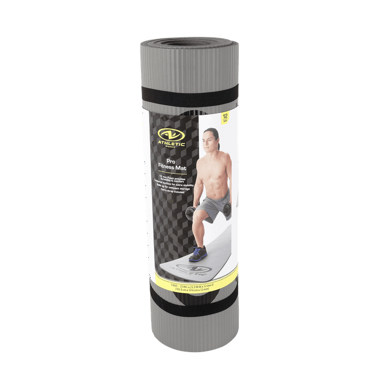 Athletic works two tone fitness mat sale