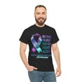 thumbnail image 7 of Suicide Prevention Awareness Month Teal Ribbon T-Shirt ID-0628-DUXW, 7 of 7