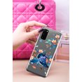 thumbnail image 3 of FINCIBO Soft TPU Clear Case Slim Protective Cover for Samsung Galaxy S20 6.2" 2020, Flying Blue Jay Bird, 3 of 4