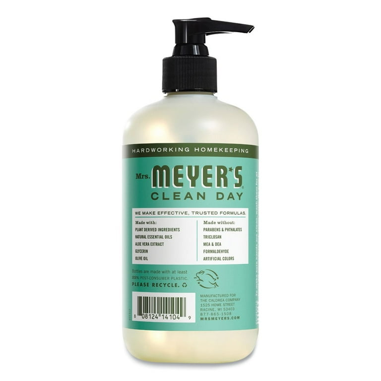 Clean Day Liquid Hand Soap, Basil, 12.5 oz, 6/Carton Clean Day Liquid Hand Soap, Basil, 12.5 oz, 6/Carton