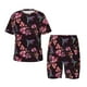 thumbnail image 1 of Balery Humming Bird And Tropical Conjunto de Pijama Infantil de Manga Corta con Estampado – Ropa de Dormir de Algodón Suave-3X-Large, 1 of 6