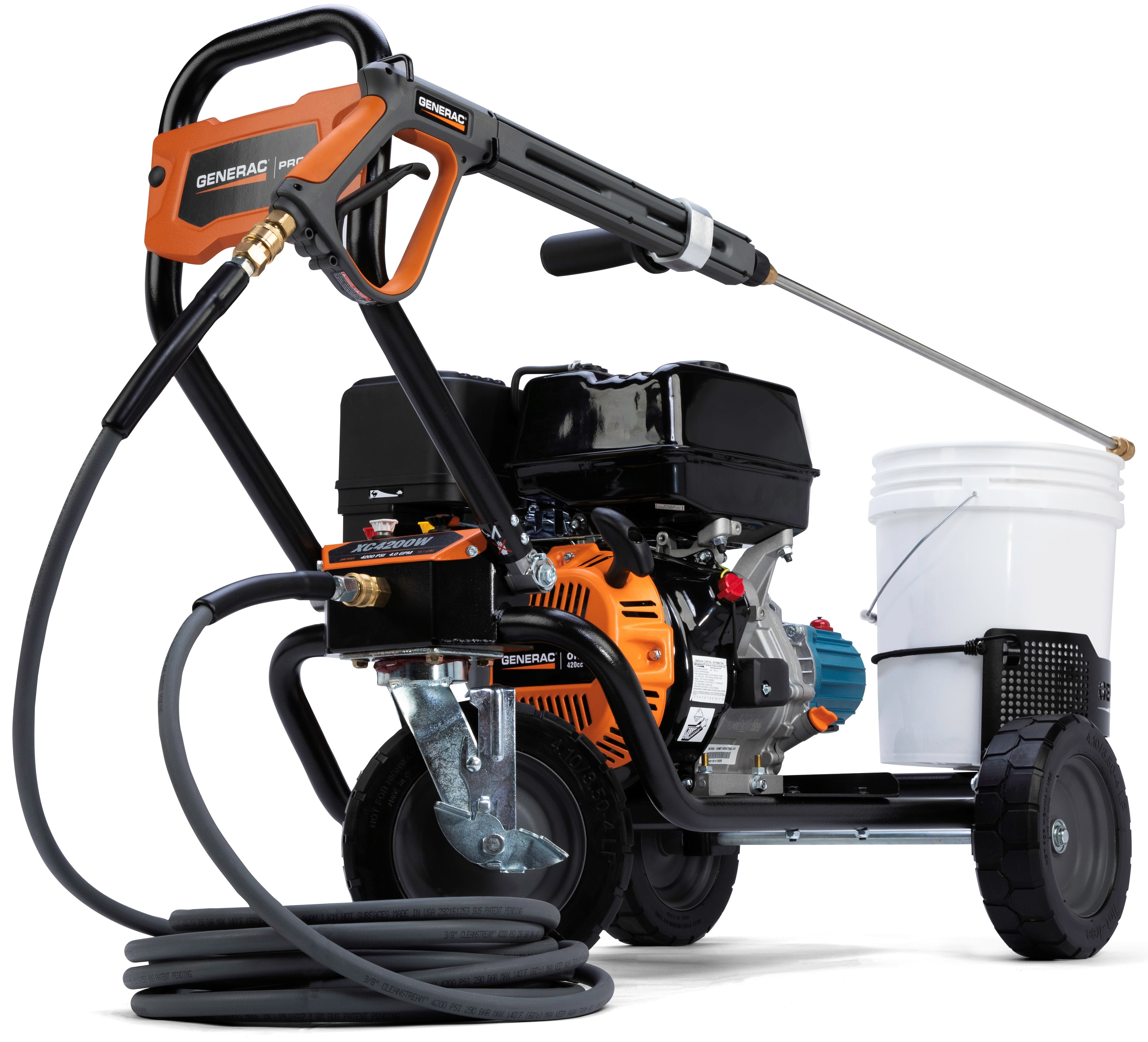 Generac 8873 4200 PSI 4 GPM Gas Powered Commercial Grade Pressure Washer
