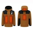 thumbnail image 1 of NARABB USB Intelligent Constant Temperature Heated Windproof Plus Size Coat For Men And Women Winter 4 Heated Jacket Coat, 1 of 4