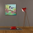 thumbnail image 6 of Epic Graffiti 'Chirpy Chickadee' by St. Hilaire Elizabeth, Canvas Wall Art, 26"x26", 6 of 8