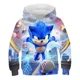 thumbnail image 5 of Ropa infantil con estampado de Sonic, sudadera con capucha informal de moda para niños, periféricos de animación para adultos, 5 of 5