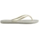 thumbnail image 4 of Sandalias Havaianas Slim Blancas para Mujer, 4 of 7