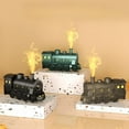 thumbnail image 4 of GUOOL Diffuseur d'Huiles Essentielles Rétro Train Capacité 300ml Diffuseur de Brume Humidificateur Bureau Vert, 4 of 8