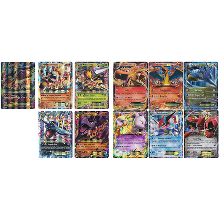 - 5 Oversized Jumbo EX OR GX Promo Pokemon Cards! No Duplicates! Includes 1 Jumbo Toploader