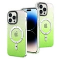 thumbnail image 2 of Allytech Magnetic Case for Apple iPhone 13 Pro, iPhone 13 Pro Magsafe Case, Wireless Charging Support Gradient Color Anti-Scratch Shockproof Phone Case Cover for Apple iPhone 13 Pro - Green, 2 of 9