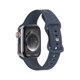 thumbnail image 1 of Suitable for iwatchS9 876SE Apple watch strap embossed small rose silicone, 1 of 5