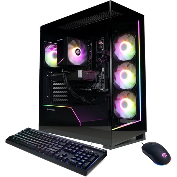 CyberPowerPC Gaming PC, AMD Ryzen 7 8700F, GeForce RTX 5060 Ti 8GB | Gamer Master, 16GB DDR5, 1TB PCIe 4.0 SSD, WiFi Ready & Windows 11 Home (GMA2900A3)