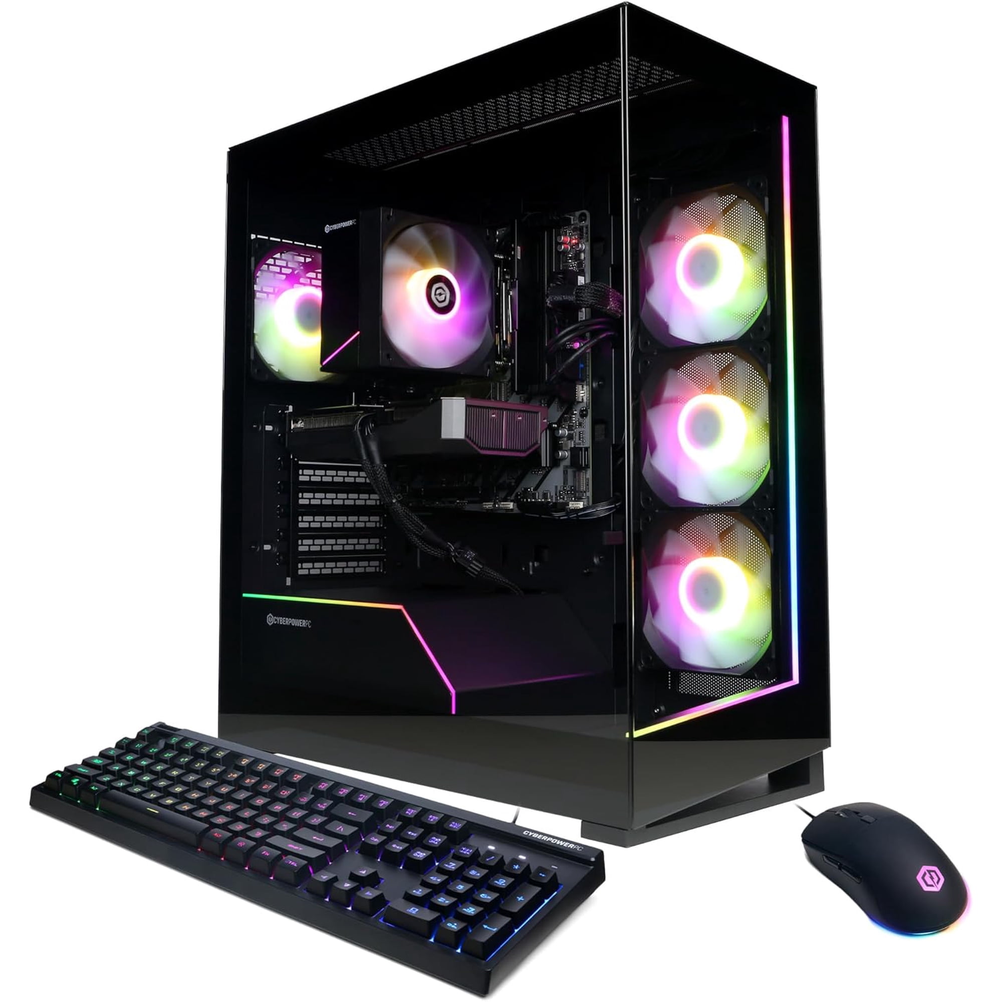 CyberPowerPC Gaming PC, AMD Ryzen 7 8700F, GeForce RTX 5060 Ti 8GB | Gamer Master, 16GB DDR5, 1TB PCIe 4.0 SSD, WiFi Ready & Windows 11 Home (GMA2900A3)