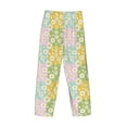 thumbnail image 5 of Xecao Daisies Flowers Men's Straight Lounge Pajama Pants: The Ultimate in Comfortable Sleepwear, 5 of 9