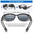 thumbnail image 5 of TINHAO Sunglasses Fit Over Glasses for Men Women, Wrap Around Sunglasses Polarized 100% UV Protection Driving, 5 of 7