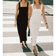thumbnail image 5 of Vestido Informal Liso Sin Mangas con Tirantes Finos para Mujer Negro M, 5 of 8