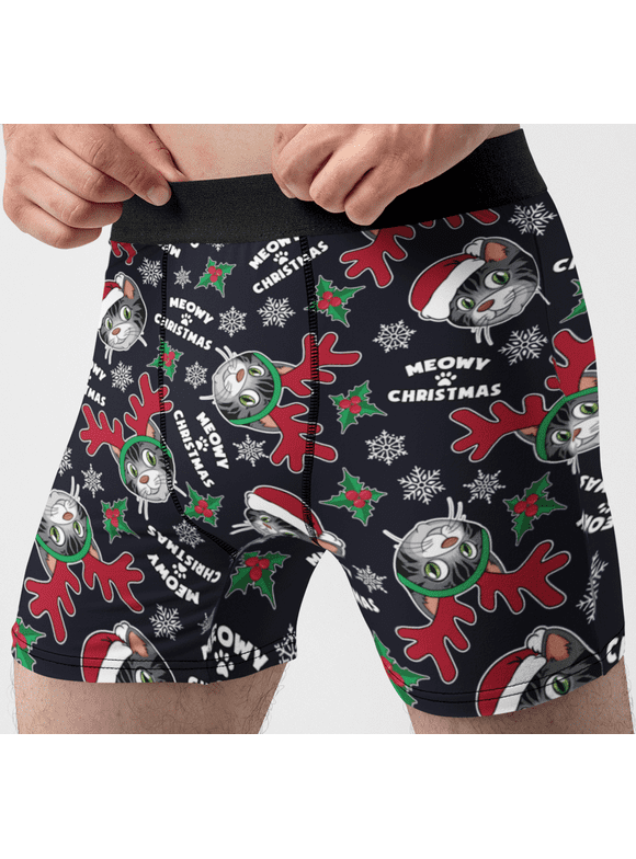 Mens Christmas Boxer Briefs