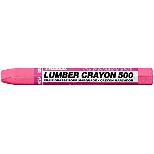 Markal 80462 500 Fluorescent Pink Lumber Crayon