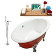 thumbnail image 6 of Cast Iron Tub, Faucet and Tray Set 65" RH5441CH-CH-140, 6 of 10