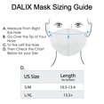 thumbnail image 5 of DALIX Cloth Face Mask Reuseable Washable in Gray Made in USA - S-M Size (5 Pack), 5 of 5