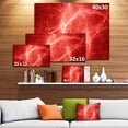 thumbnail image 3 of Éclair Lumineux sur Ciel Rouge - Impression sur Toile Florale, 3 of 4
