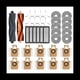thumbnail image 1 of Para L10S Ultra / S10 Pro para Omni 1S B101CN Robot X10+ Robot Aspiradora Filtro de Cepillo Lateral Principal Piezas de Fregona, 1 of 5