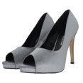 thumbnail image 2 of Zapatilla Peep Toe color Inox  22.5 Dorothy Gaynor Zapatilla Peep Toe color Inox  22.5, 2 of 6