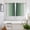 Green, variant on Blue Grey Ombre Kitchen Curtains Window Panels, Farmhouse Gradient Minimalist Insulated Window Treatment Curtain, Grommet Curtains for Bedroom/Living Room/Bathroom, 2 Piece 52"Wx63"L