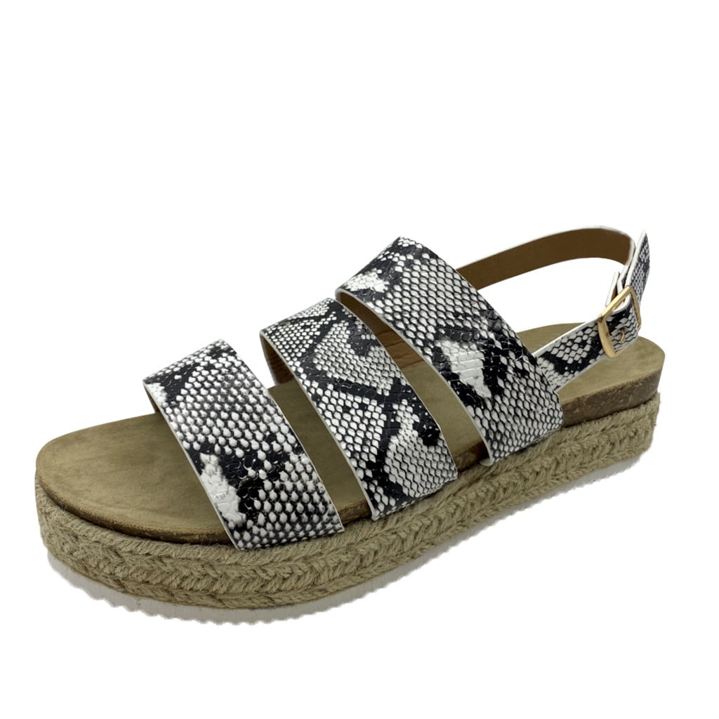 walmart leopard sandals