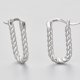 thumbnail image 1 of Pendientes de plata de ley 925 para mujer, aretes geométricos de Color dorado a la moda, joyería para prevenir alergias, accesorios de fiesta, regalo, 1 of 2