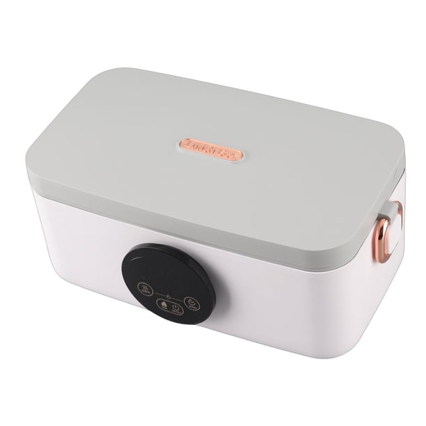 Fiambrera Con Calefacción Inalámbrica, Diseño De Luz Indicadora, Revestimiento De Acero Inoxidable, Lonchera Eléctrica A Prueba De Fugas, Capacidad De 1 Litro, Recargable Por