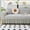Light Grey, variant on Stretch Sofa Cover Slipcover – Universal Velvet Couch Cover with Skirt, Washable Furniture Protector for 4-Cushion Sofa