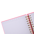 thumbnail image 4 of Libreta De Notas Bonita LuckyLy Notebook Pasta Dura Mod Penny Rosa 224 Páginas, 4 of 8