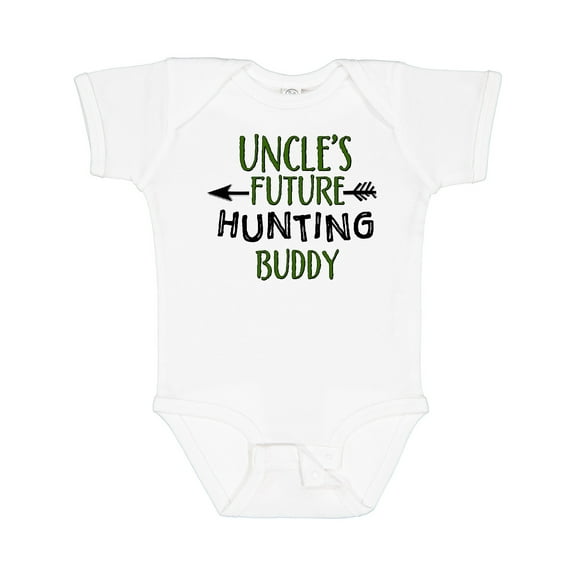 Inktastic Uncles Future Hunting Buddy Boys or Girls Baby Bodysuit