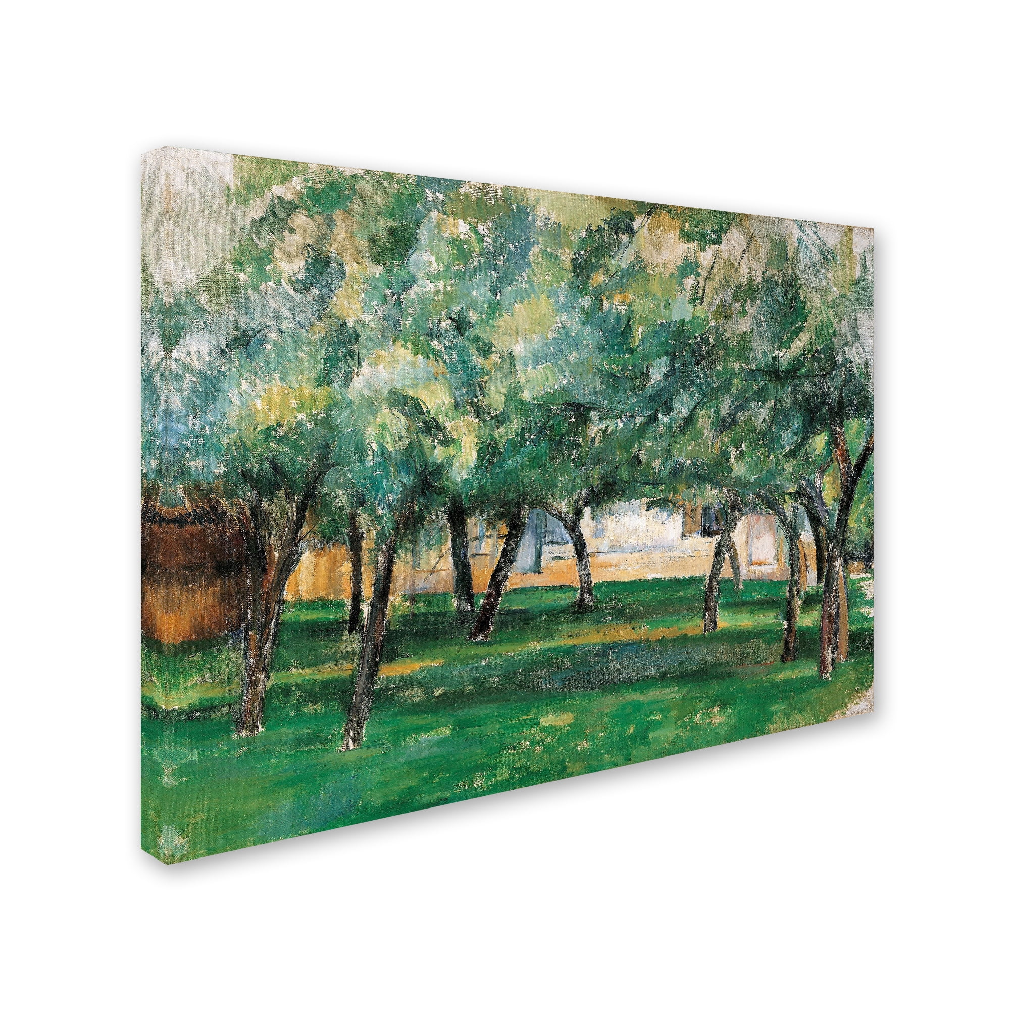 Trademark Fine Art 'Farm In Normandy' Canvas Art by Cezanne