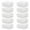 White, variant on Pure Color Baby Small Square Towel Boy'S Handkerchief Baby Face Wash Towel 10Pcs Blue,Towel*10 Pieces