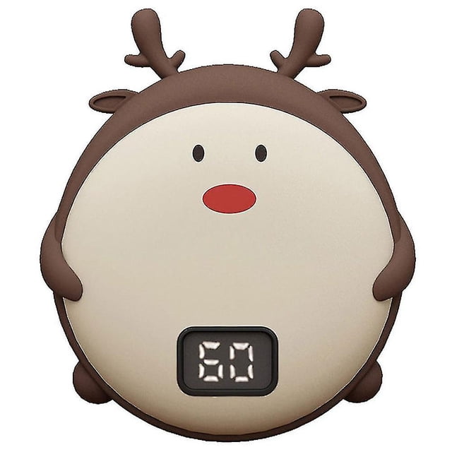 Calentador de manos USB con almohadillas térmicas HUOGUO Brown