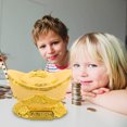 thumbnail image 3 of Miangastore Artificial Money Bank Gold Ingot Unique Home Indoor Desktop Piggy Bank, 3 of 8