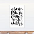 thumbnail image 4 of Creative Products Black and White Lowercase Alphabet 32x48 Canvas Wall Art, 4 of 5