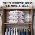 thumbnail image 6 of No Pump Vacuum Storage Bags – Press & Seal, No Pump Needed. Large Cube Vacuum Storage Bag, Keeps Clothes Dry & Dust‑free, Perfect for Bulky Bedding & Off‑Season Gear, 6 of 8