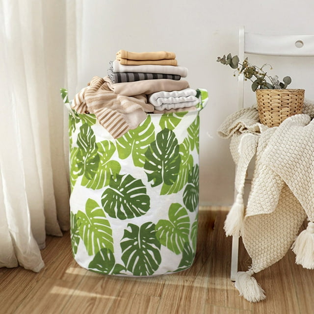 EGNMCR Grand Panier Sale avec Poignée Panier de Rangement Intérieur Pliable Organisateur de Poupées Panier de Rangement