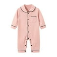 thumbnail image 6 of Baby Cotton Bodysuits Unisex Babies' Long-Sleeve Bodysuit Girl Sleeper Girl Clothes 12-18 Months Boy Pajamas, 6 of 7