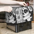 thumbnail image 7 of Pofeuu Floral Sugar Skull Portrait Print Toaster Cover 4 Slice, Bread Dust Cover & Fingerprint Protection, Kitchen Small Appliance Covers(Toaster Cover), 7 of 7