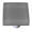 Deco Gray, variant on Bubbles Pumpkin Orange Rectangle Glass Cabinet Pull - Aluminum Post