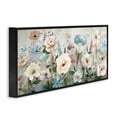 thumbnail image 2 of Stupell Industries Contemporary Pastel Garden of Peonies Black Framed Giclee Art, 30 x 13, by Nan, 2 of 8
