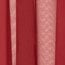 thumbnail image 6 of Collections Etc Scoop Two-Piece Rod Pocket Solid-Colored Sheer Valances for Windows, Decorative Accent and Added Privacy for Any Room in Home, Burgundy, 6 of 6