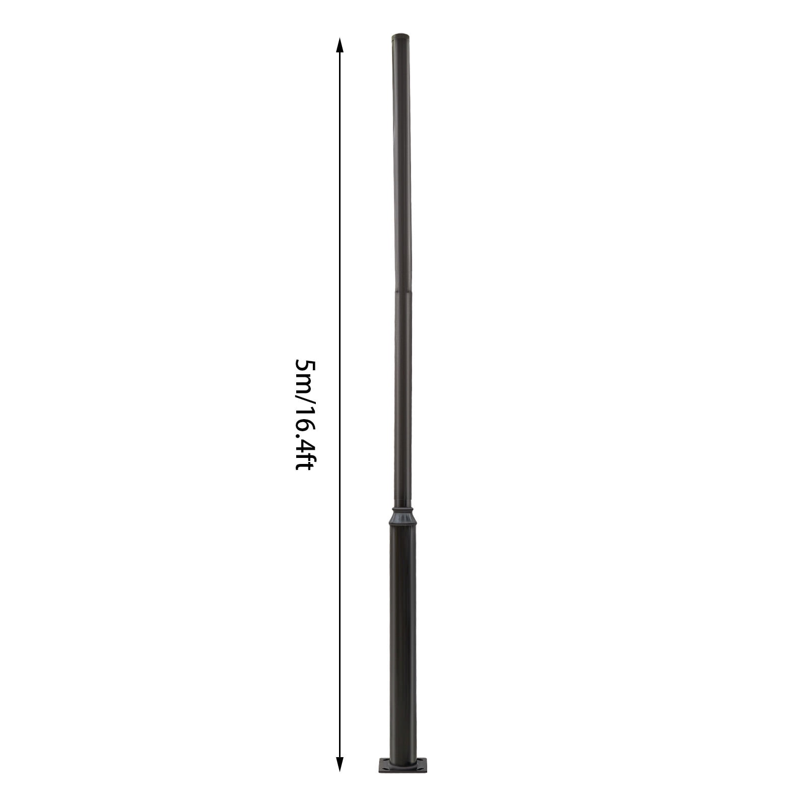 Iron About 100kg/220. 46lbs Load-bearing Capacity Street Lamp Post, Split Street Lamp Post Suitable for Outdoor Street, Street Light Pole