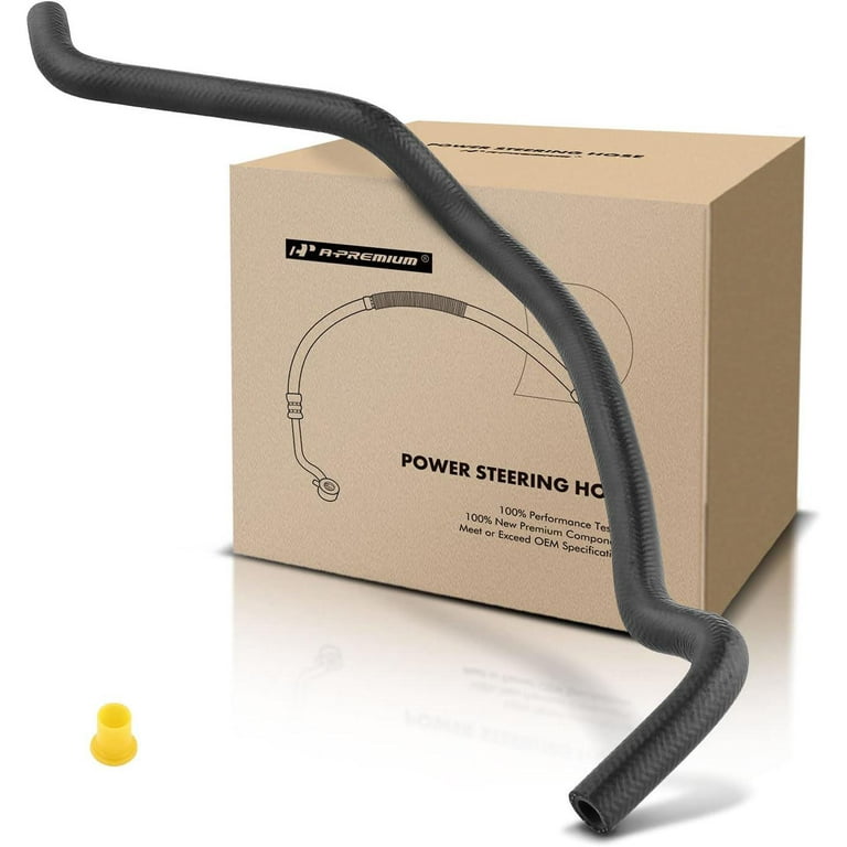 A-Premium Power Steering Return Hose For Nissan Altima 2007-2012 L4 2.5L - Direct Fit Replacement For Cooler Tube Lines