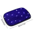 thumbnail image 3 of Car Armrest Cover with Crystal Decoration Protective Pad for Center Console Interior Accessory with Soft Material, 3 of 5
