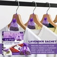 thumbnail image 4 of 10pcs Natural Lavender Sachets Scented Filled with Premium Grade Dried Lavend Lasting Lavender Car Room Closet Freshener, 4 of 6